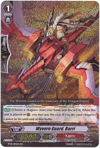 Wyvern Guard, Barri - BT01: Descent of the King of Knights - Cardfight Vanguard card