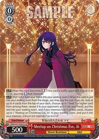 Meetup on Christmas Eve, Ai (SR) - [OSHI NO KO] Vol.2 - Weiss Schwarz card