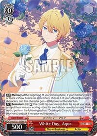White Day, Aqua (SR) - [OSHI NO KO] Vol.2 - Weiss Schwarz card
