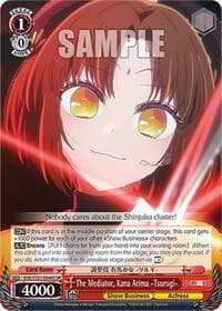 The Mediator, Kana Arima -Tsurugi- (SR) - [OSHI NO KO] Vol.2 - Weiss Schwarz card
