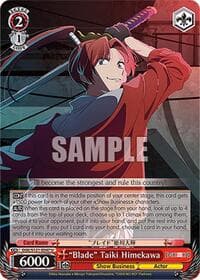 "Blade" Taiki Himekawa - [OSHI NO KO] Vol.2 - Weiss Schwarz card