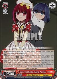 New Costume, Kana Arima (SR) - [OSHI NO KO] Vol.2 - Weiss Schwarz card