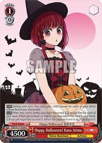 Happy Halloween! Kana Arima - [OSHI NO KO] Vol.2 - Weiss Schwarz card