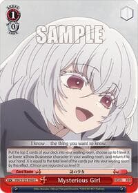 Mysterious Girl - [OSHI NO KO] Vol.2 - Weiss Schwarz card