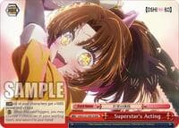 Superstar's Acting (RRR) - [OSHI NO KO] Vol.2 - Weiss Schwarz card
