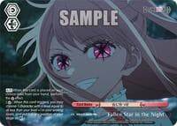 Fallen Star in the Night (RRR+) - [OSHI NO KO] Vol.2 - Weiss Schwarz card