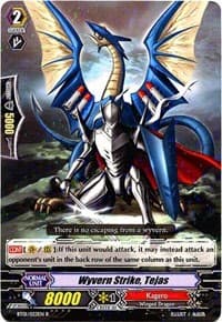 Wyvern Strike, Tejas - BT01: Descent of the King of Knights - Cardfight Vanguard card