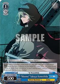 "Monme" Sakuya Kamoshida - [OSHI NO KO] Vol.2 - Weiss Schwarz card