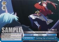 Setting Up a Contrast - [OSHI NO KO] Vol.2 - Weiss Schwarz card
