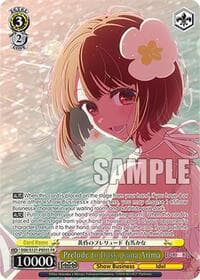 Prelude to Dusk, Kana Arima (PR) (Foil) - [OSHI NO KO] Vol.2 - Weiss Schwarz card