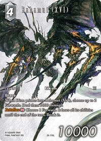 Bahamut (XVI) (Full Art) - Dreamlike Oceans - Final Fantasy TCG card
