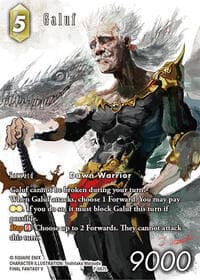 Galuf (Full Art) - Dreamlike Oceans - Final Fantasy TCG card