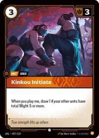Kinkou Initiate - Unleashed - Riftbound: League of Legends Trading Card Game card
