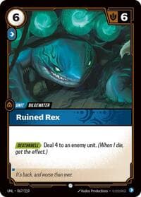 Ruined Rex - Unleashed - Riftbound: League of Legends Trading Card Game card