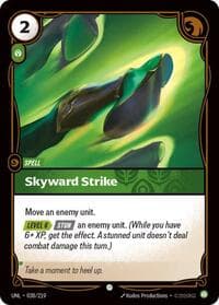 Skyward Strike - Unleashed - Riftbound: League of Legends Trading Card Game card