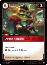 Arena Kingpin - Unleashed - Riftbound: League of Legends Trading Card Game card