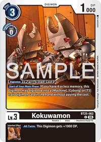 Kokuwamon - Dual Revolution - Digimon Card Game card
