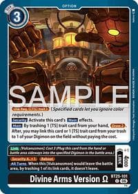 Divine Arms Version - Dual Revolution - Digimon Card Game card