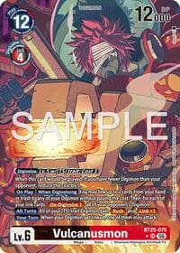 Vulcanusmon (Alternate Art) - Dual Revolution - Digimon Card Game card