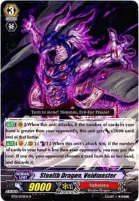 Stealth Dragon, Voidmaster - BT01: Descent of the King of Knights - Cardfight Vanguard card