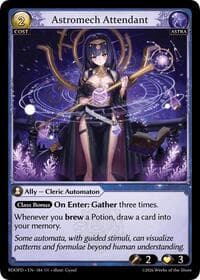 Astromech Attendant - Radiant Origins: Pantheon - Grand Archive TCG card