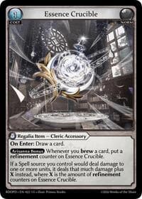 Essence Crucible - Radiant Origins: Pantheon - Grand Archive TCG card