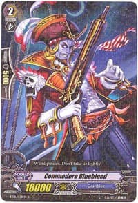Commodore Blueblood - BT01: Descent of the King of Knights - Cardfight Vanguard card
