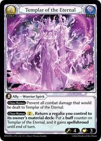 Templar of the Eternal - Radiant Origins: Pantheon - Grand Archive TCG card