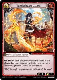 Tenderheart Guard - Radiant Origins: Pantheon - Grand Archive TCG card