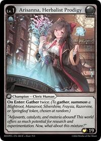 Arisanna, Herbalist Prodigy - Radiant Origins: Pantheon - Grand Archive TCG card