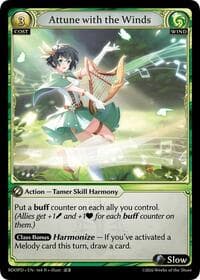 Attune with the Winds - Radiant Origins: Pantheon - Grand Archive TCG card