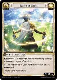 Bathe in Light - Radiant Origins: Pantheon - Grand Archive TCG card