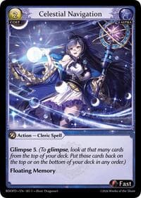Celestial Navigation - Radiant Origins: Pantheon - Grand Archive TCG card