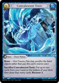 Convalescent Tonic - Radiant Origins: Pantheon - Grand Archive TCG card