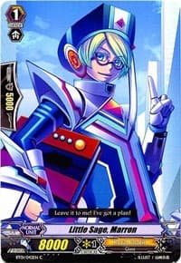 Little Sage, Marron - BT01: Descent of the King of Knights - Cardfight Vanguard card