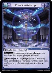 Cosmic Astroscope - Radiant Origins: Pantheon - Grand Archive TCG card
