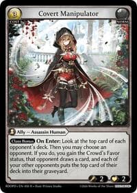 Covert Manipulator - Radiant Origins: Pantheon - Grand Archive TCG card