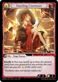 Dazzling Courtesan - Radiant Origins: Pantheon - Grand Archive TCG card