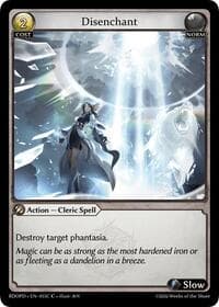 Disenchant (055C) - Radiant Origins: Pantheon - Grand Archive TCG card