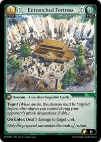 Entrenched Fortress - Radiant Origins: Pantheon - Grand Archive TCG card