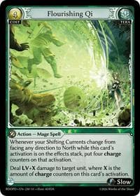 Flourishing Qi - Radiant Origins: Pantheon - Grand Archive TCG card