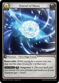 Fractal of Mana - Radiant Origins: Pantheon - Grand Archive TCG card