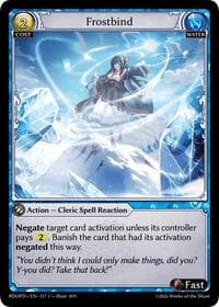 Frostbind - Radiant Origins: Pantheon - Grand Archive TCG card
