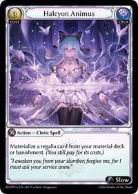 Halcyon Animus - Radiant Origins: Pantheon - Grand Archive TCG card
