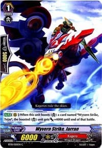 Wyvern Strike, Jarran - BT01: Descent of the King of Knights - Cardfight Vanguard card