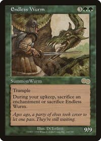 Endless Wurm - Urza's Saga - Magic: The Gathering card