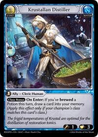 Krustallan Distiller - Radiant Origins: Pantheon - Grand Archive TCG card