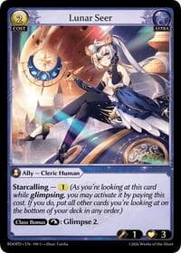 Lunar Seer - Radiant Origins: Pantheon - Grand Archive TCG card