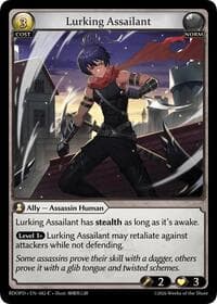 Lurking Assailant - Radiant Origins: Pantheon - Grand Archive TCG card