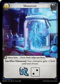 Manaroot - Radiant Origins: Pantheon - Grand Archive TCG card